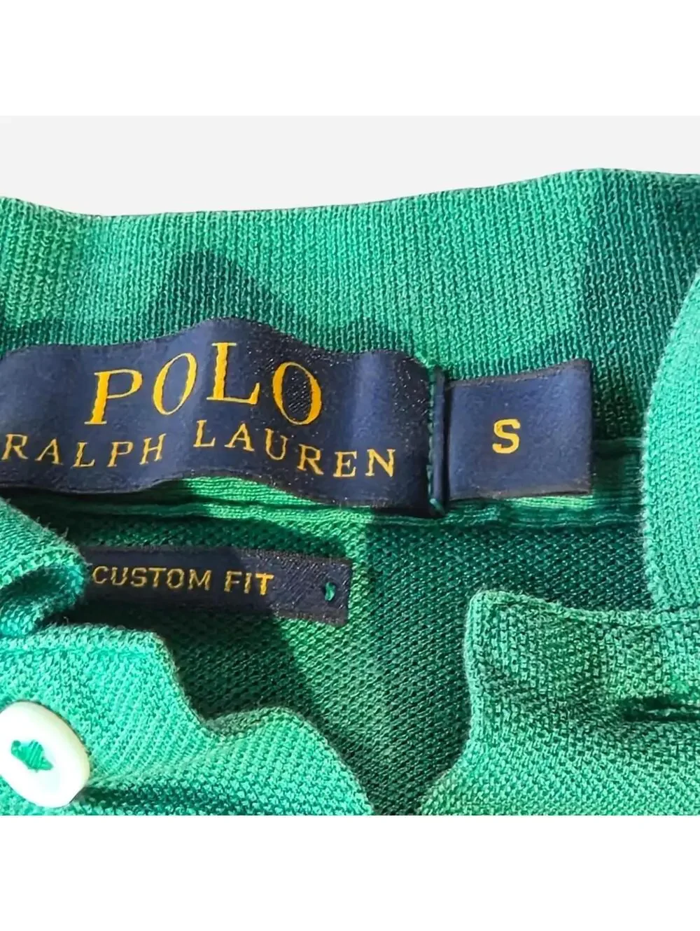 Polo Ralph Lauren Men's Green Polo-shirt